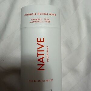 Native Deodorant with Red Label